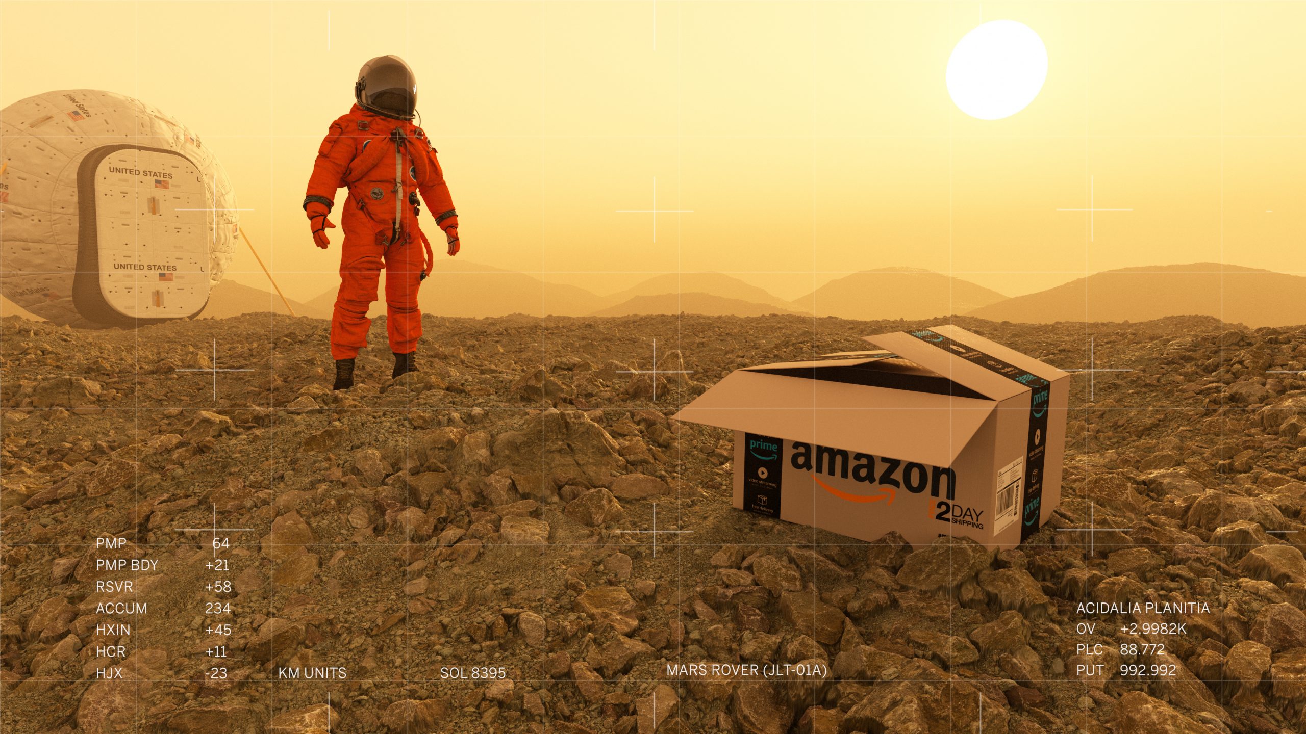 Amazon Mars CGI